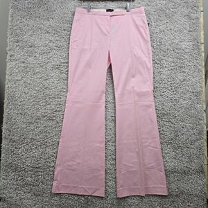 The Limited Pants Womens 10L Pink Drew Fit Flared Leg Lightweight Office Boho